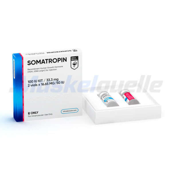 Somatropin-Lösung 100 IE Hilma